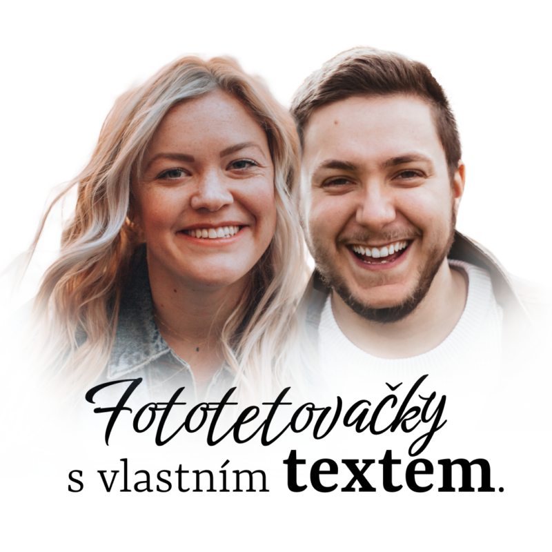 Dočasné tetovačky z fotek na míru